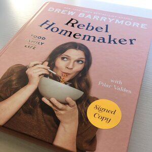 SIGNED Drew Barrymore Rebel Homemaker Book